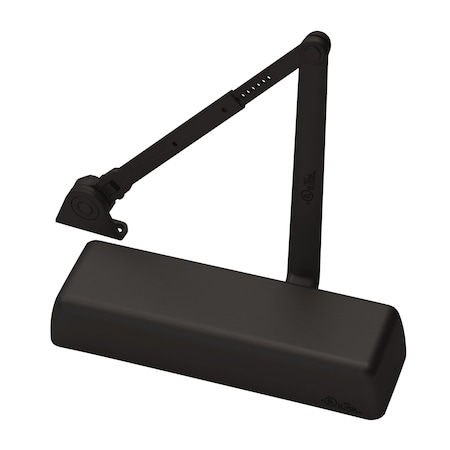 Yale Commercial Hold Open Tri Mount Door Closer 690 Painted Dark Bronze Finish 5811690